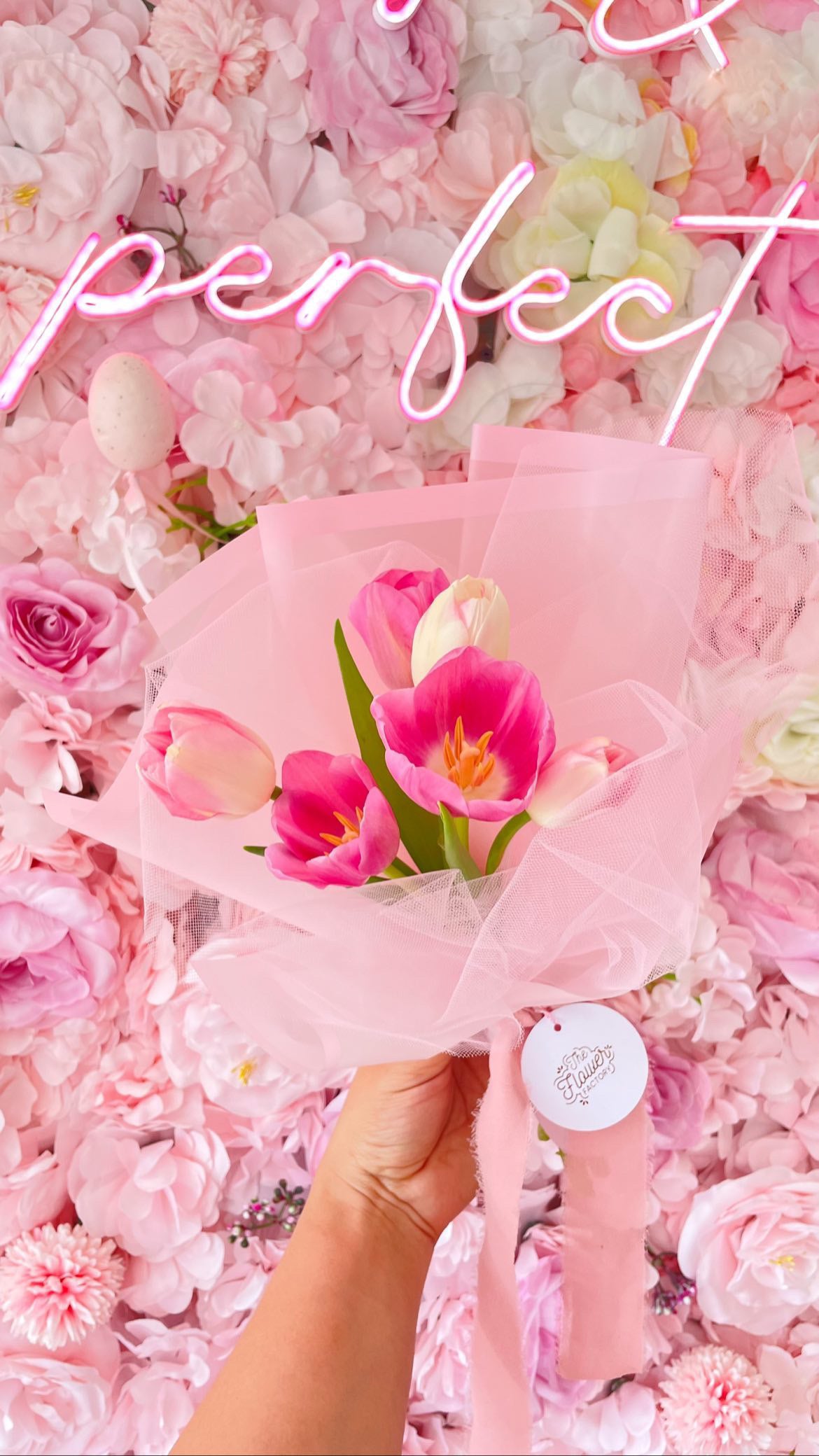 Mini bouquet de tulipanes