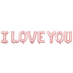 Letrero I LOVE YOU