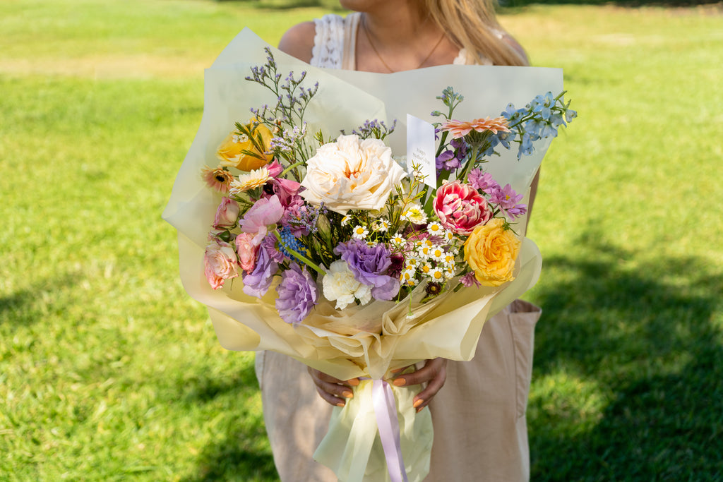 Mom in bloom