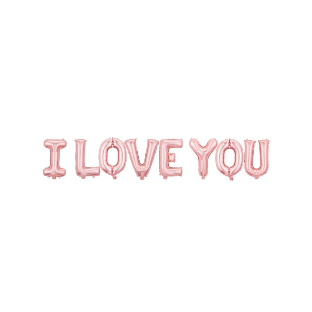 Letrero I LOVE YOU